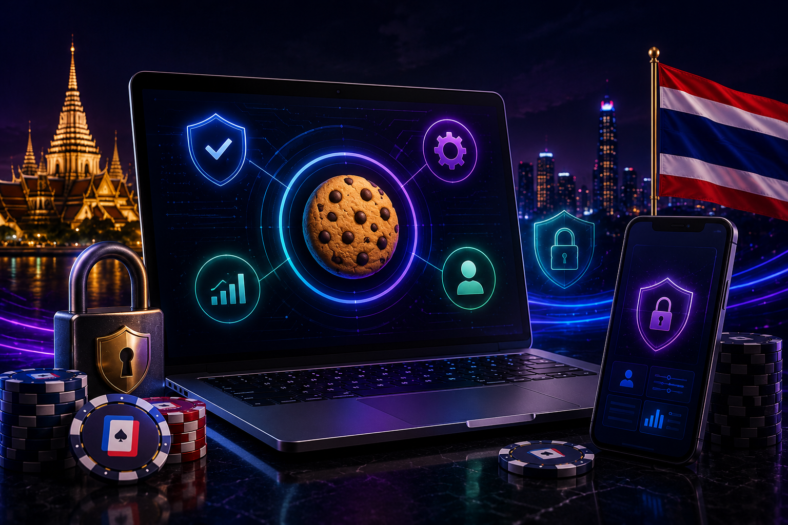 WPT Global cookie policy overview for Thailand players